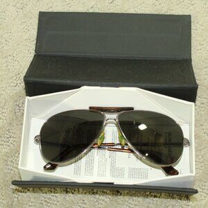 Quicksilver Aviator Gun/Gray Apache QEMN010/216A Sunglasses